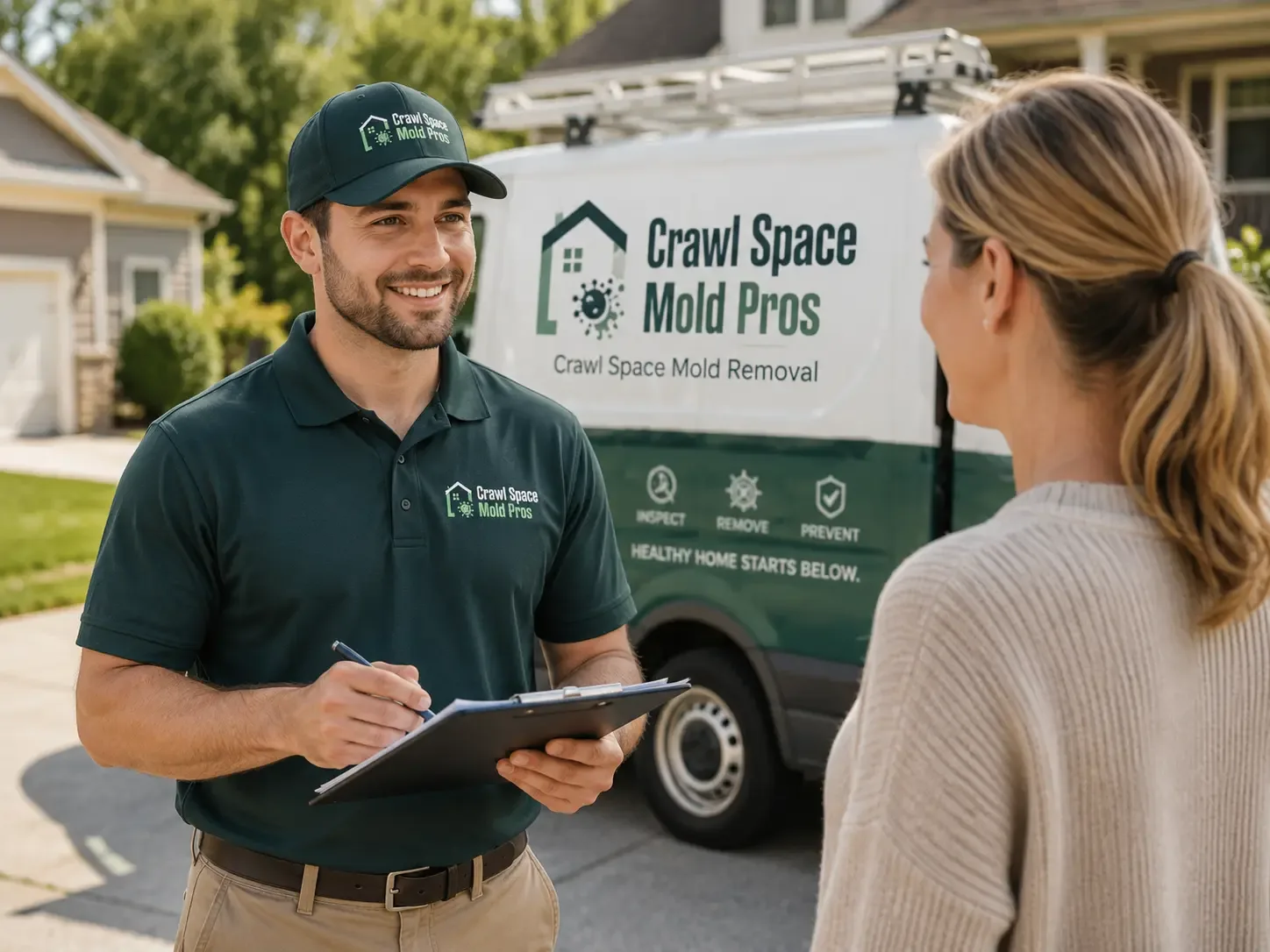 Crawl Space Mold Removal Woden, IA FAQs